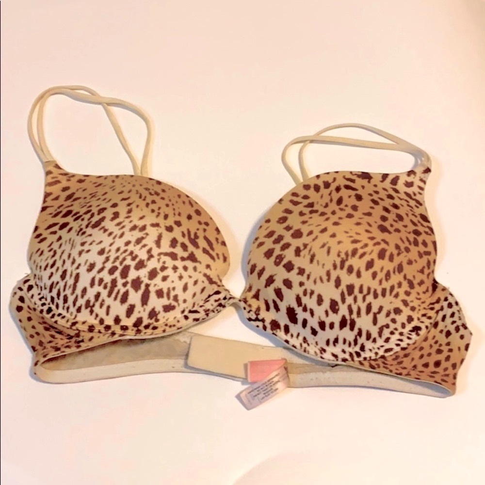 Victoria’s Secret Very Sexy Animal Print Push Up Bra Size 36B